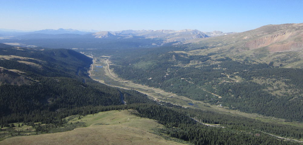 View From Over Hoosier Pass looking to the south